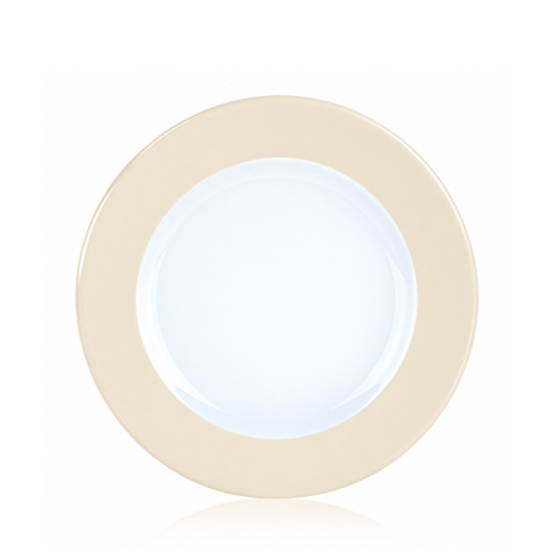 500123.221 Bord plat diam. 22cm. Ocean kleur Vanilla mist Nova